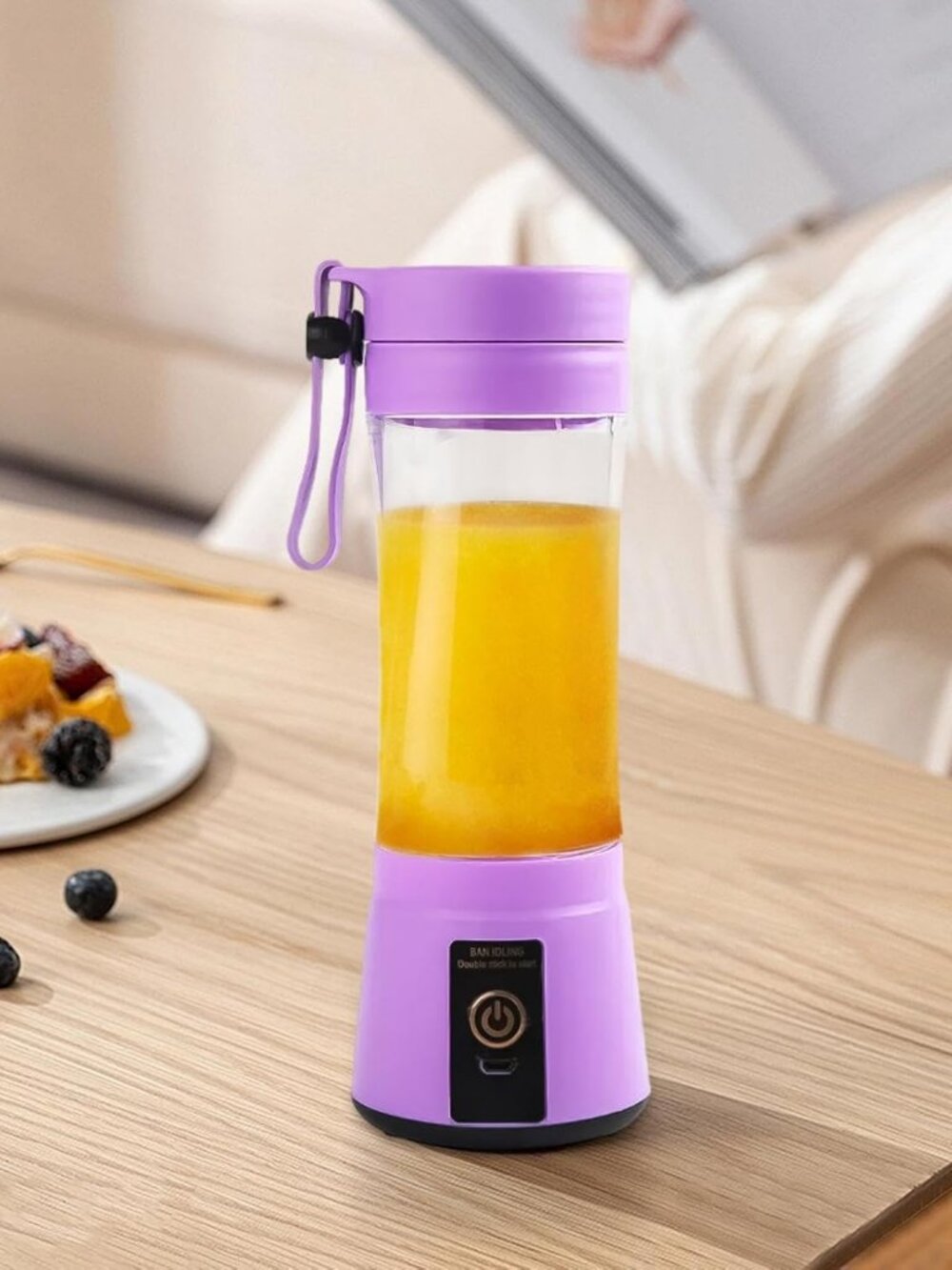 (27) - Portable Rechargeable Blender Bottle – Personal Smoothie Maker